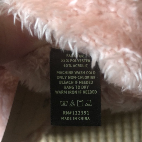 NWT Pink, Blue, Orange, and Teal Snowman Knit Mittens - Picture 4 of 5